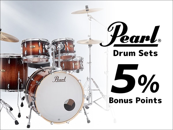 PEARL Drum Sets: Earn 5% Bonus Points with This Coupon!