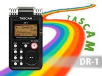 TASCAMより新たな刺客 ! フィールドレコーダー「DR-1」発売 !