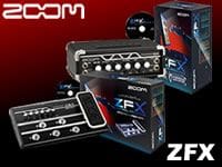 ギターアンプシミュレートソフト、ZOOM ZFXシリーズ発売