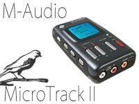 お待たせしました。M-Audio MicroTrack II入荷しました ! !