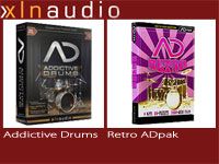 大人気ドラム音源Addictive Drumsと専用拡張音源Retro ADpakのバンドルパッケージ発売 !