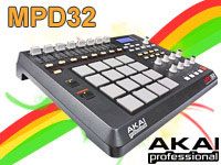 MIDIパッドコントローラAKAI MPD32発売 ! !
