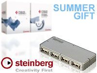 Cubase4、Cubase Studio4お買い上げのお客様にUSBハブをプレゼント ! !