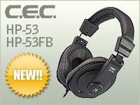 CECモニタリング用ヘッドホン取り扱いを始めます。