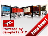 IK MULTIMEDIA ｢Powered by SampleTank 2シリーズ｣期間限定特価 !