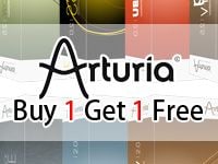 Arturia社ソフトシンセ「Buy 1 Get 1 Free」キャンペーン !