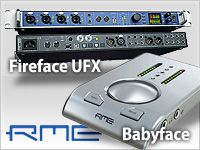 RME新製品Babyface、Fireface UFXのレビュー記事が各紙で掲載中！