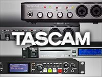 TASCAM製品の箱破損品を限定特価販売中です。