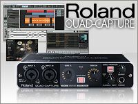 オーディオインターフェイスROLAND「QUAD-CAPTURE」発売！