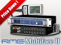 RMEの高品位オーディオインターフェイスMultiface II、2機種を値下げしました。