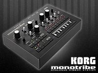 KORGのリズム系アナログシンセMONOTRIBEがバージョンアップ！