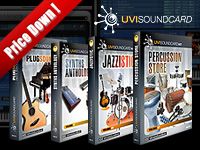 UVI ソフトウェア音源 数量限定特価キャンペーン！