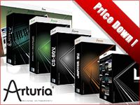 ARTURIAソフトウェア音源が価格改定でお求め易くなりました！