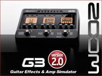 ZOOMギターエフェクター「G3」アップデート情報