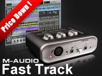 M-AUDIO「Fast Trackシリーズ」価格改定値下げ！