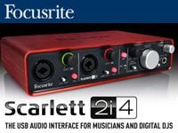 Focusriteの人気機種Scarlett 2i2の兄弟機 「Scarlett 2i4」発売！