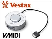 VESTAXからiPad、iPhone用MIDIインターフェイスが発売！
