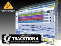BEHRINGERの対象商品を購入して「TRACKTION 4」をダウンロード！