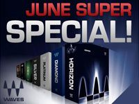 Waves June Super Special !プラグインバンドルが本数限定特価になりました！