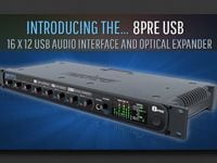 MOTUの最新オーディオインターフェイス「8Pre USB」入荷しました！