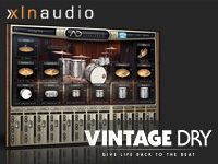 AddictiveDrums 拡張音源「ADpak Vintage Dry」が発売！