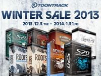 TOONTRACK WINTER SALE 2013 開催中！