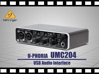 動画「BEHRINGER USB接続オーディオインターフェイス UMC204」をアップしました。