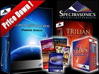 SPECTRASONICS社ソフトウェア音源が数量限定特価に！