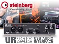 STEINBERGよりオーディオインターフェイス「UR242」登場！