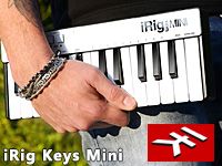IK MULTIMEDIAのMIDIキーボード「iRig Keys Mini」が入荷！