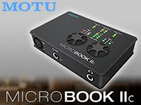 MOTU社オーディオインターフェイス「Microbook IIc」発売開始！