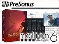 Presonus楽譜作成＆作曲ソフト「Notion 6」発売！