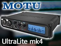 MOTUよりUSBオーディオインターフェイス「UltraLite mk4」が新登場！