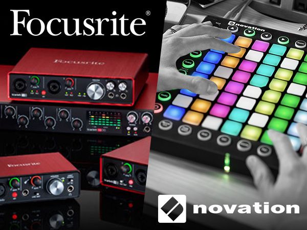 「Focusrite（MIライン）」「Novation」日本正規代理店開始のお知らせ