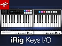 IK MULTIMEDIAよりMIDIキーボード「iRig Keys I/O」登場！