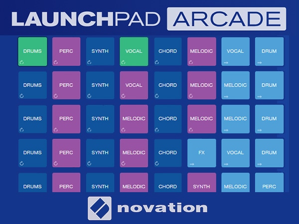 Launchpad Arcadeで手軽に音楽制作！