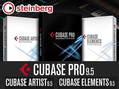 大幅なバージョンアップを果たしたSTEINBERG/Cubase9.5リリース！