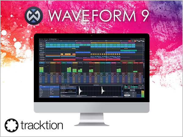 新世代DAWソフトウェアTracktion/Waveform 9登場！