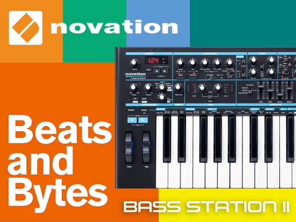 NOVATION「Bass Station II」の最新情報、Facebookで配信！