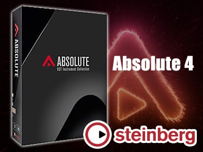 STEINBERGソフト音源バンドルAbsolute 4登場！
