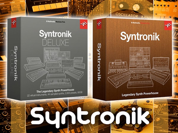 ソフトウェア・シンセサイザーSYNTRONIK限定特価！