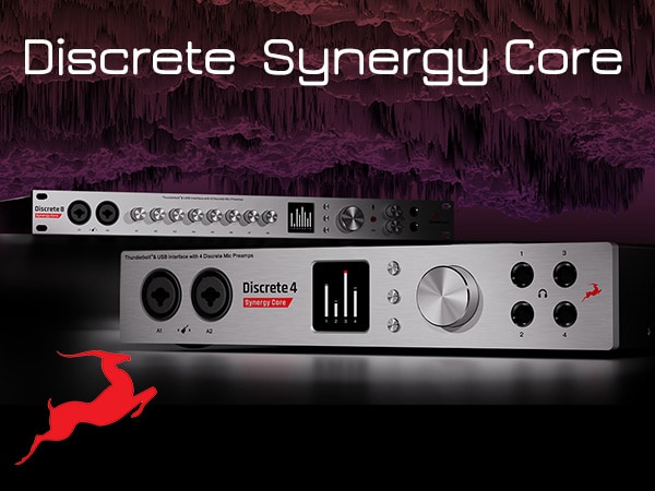 オーディオインターフェイスANTELOPE AUDIO / Discrete Synergy Core登場！