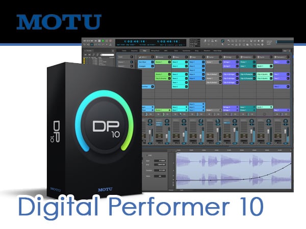 【ブラックフライデー】DAWソフトMOTU / Digital Performer 10 クロスグレード版が限定特価！