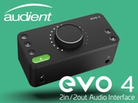 AUDIENT / evo4 audio interface revealed!