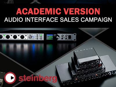 STEINBERG Academic version audio interface sales campaign!