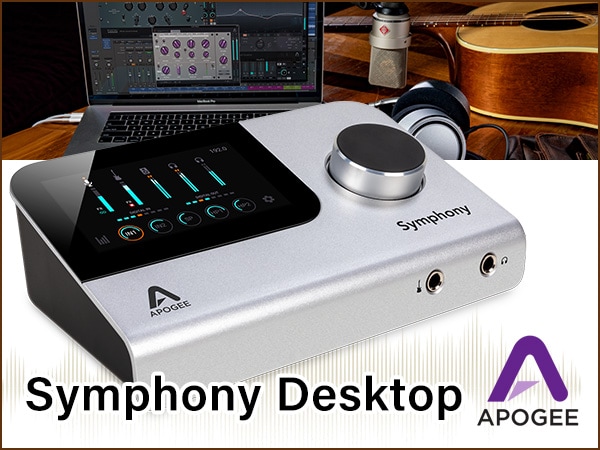 [New product] New Symphony Desktop audio interface from APOGEE!