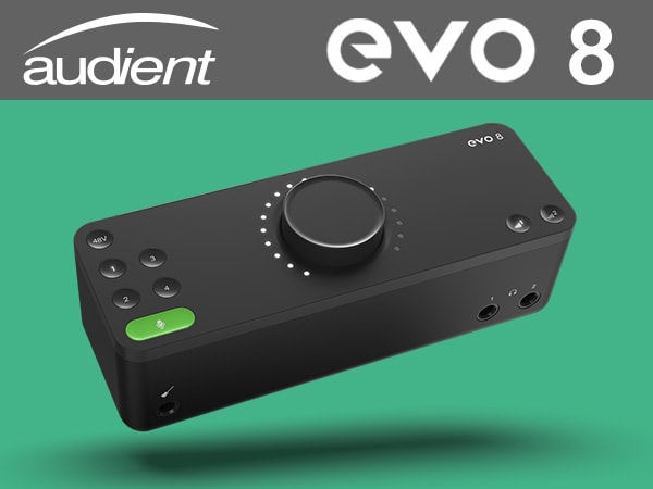 [New product] Audient EVO 8 compact audio interface released!
