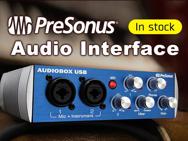 PRESONUS audio interface in stock!