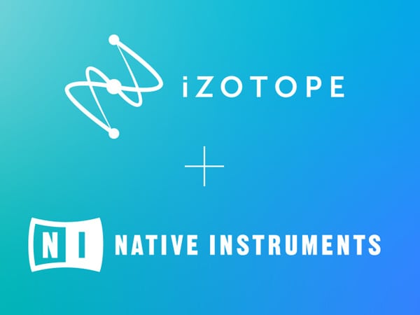 Native InstrumentsとiZotopeが提携を発表！