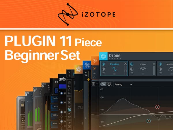 The iZotope 11-piece Beginner Set Now Available!